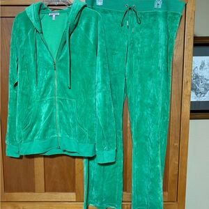 Juicy Couture Vibrant Green Hoodie
